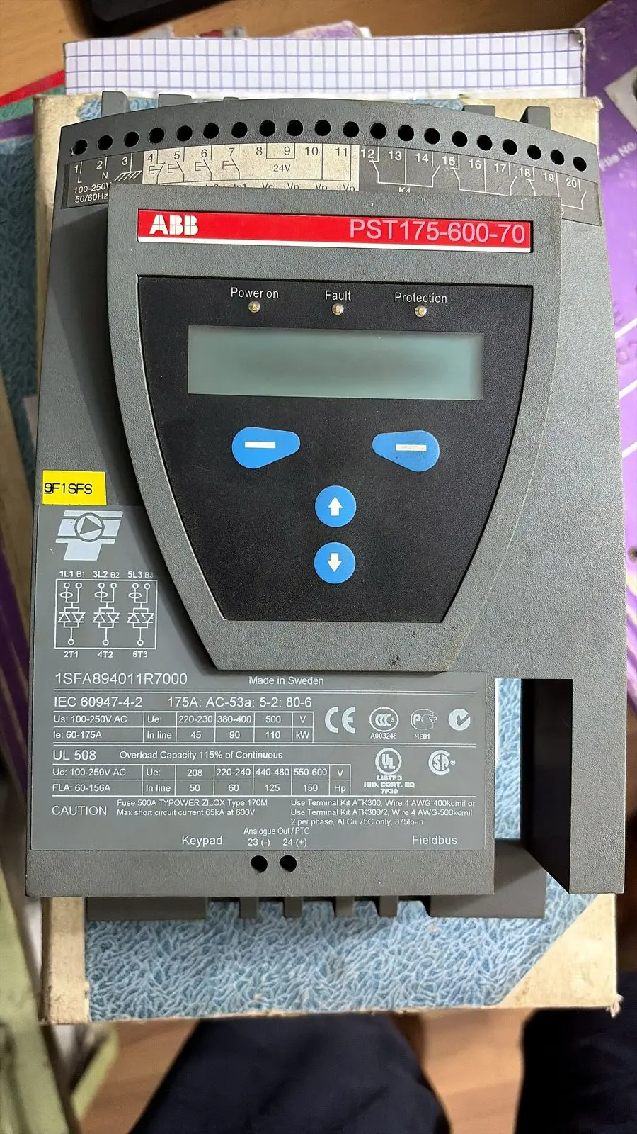 ABB PSTX soft starter